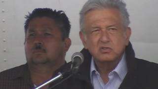 ANDRES MANUEL LÓPEZ OBRADOR EN SAN QUINTÍN B C 2016 [upl. by Lemon24]