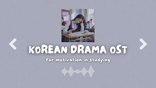 kdrama ost study motivation playlist ♪ study with me [upl. by Ludvig772]