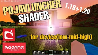 Pojavluncher shaderHolyGL4ESall versionlowmidhigh pojavluncher minecraft [upl. by Odlamur]