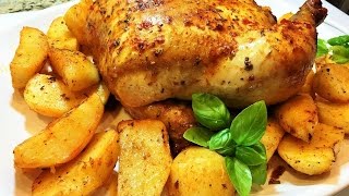 Сочная Курица в Духовке Как Приготовить Сочную Курицу в Духовке [upl. by Wrdna]