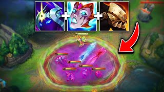 THE MOST UNFAIR SINGED BUILD IN LEAGUE OF LEGENDS 1000 MOVE SPEED [upl. by Elbart11]