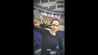 Alina Zagitova GP Moscow Rostelecom Cup 2020 Stories [upl. by Kcid]