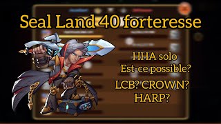 Idle Heroes  SL 40 forteresse avec HHA [upl. by Bertero]