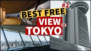 BEST FREE VIEW of TOKYO  Bunkyo civic center TOKYO DOME area [upl. by Cosmo]