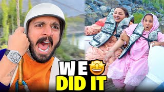 We did Deadly zip line and speed boat😱Dawat at Local skardu house🙏🏻 [upl. by Narayan]