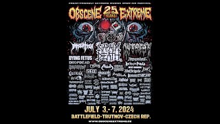 Sabbat at Obscene Extreme Festival 2024 372024 Trutnov Czech Republic [upl. by Theresina591]