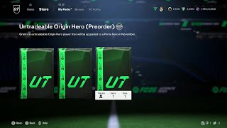 PreOrder Origin Hero Pack Opening  FC 25 Ultimate Team [upl. by Edmanda]