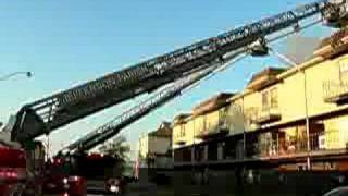 Jefferson Parish Fire Department 4 Alarm Guiffrais Video 3 [upl. by Awhsoj]