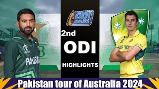 Pakistan vs Australia 2nd ODI highlights 2nd innings [upl. by Maharg]