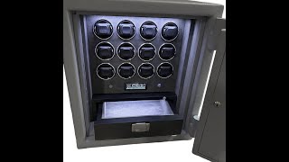 Aevitas Watch Winder Safe Instructions Video watchwinder safe watchsafe watchwindersafe [upl. by Querida]