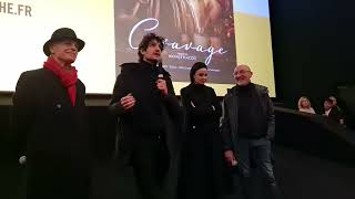 Lombra di Caravaggio  Michele Placido   Caravage  Louis Garrel Gaumont Convention 13 Dec 2022 [upl. by Farly]