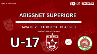 U17  PARTIZANI  APOLONIA  SEZONI 202324🏆 [upl. by Godred]