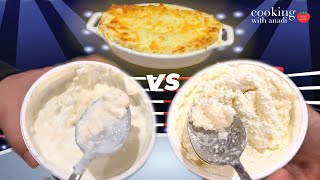 Battle of the Ingredients Ricotta Cheese or Cottage Cheese for Lasagna [upl. by Sesiom]