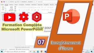 Épisode 7  Enregistrement de lecran sur Power Point Partie 1 [upl. by Eerak]