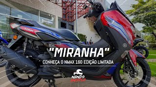 NMAX 160 EDIÇÃO LIMITADA  A MOTO DO HOMEMARANHA 🔴🔵 [upl. by Steddman915]