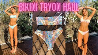 👙 Bikini Tryon Haul 2022 🌴 ZAFUL  8th Bday Bikini Haul [upl. by Eeluj]