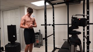 Shoulders and Abs  Bulk day 5 [upl. by Nader]