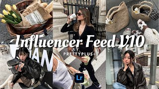 Influencer Feed V10  Lightroom Mobile Preset Android iOS  Free Download DNG amp XMP  Minimal [upl. by Hobbs]