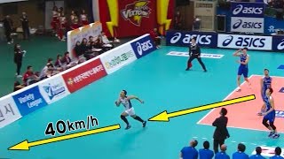 Fastest Runs in Volleyball History HD [upl. by Moser]