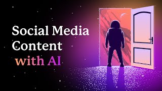 How to create social media content with AI  Gamma Tutorial [upl. by Kalina903]