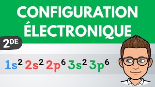 Comment trouver le CORTÈGE ÉLECTRONIQUE dun atome   PhysiqueChimie lycée [upl. by Ahsened559]