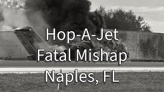 Dual Engine Flameout Mishap at Naples Hopajet 823 [upl. by Aneloj]