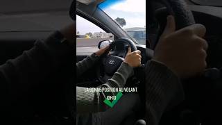 LA BONNE POSITION AU VOLANT  EllCOACH autoecole autoecoletunisie permisdeconduire [upl. by Ahsya126]