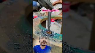 Rusting bolt remove rusting bolt technology tech construction civilengineering [upl. by Hunsinger]