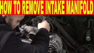 how to remove your intake manifold 2004 chevy avalanche [upl. by Brazee472]