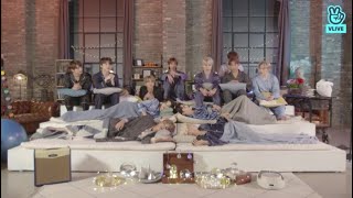 ENG  KOR SUB VLIVE 191003 SEVENTEEN X LieV  세븐틴의 눕방라이브 [upl. by Collbaith]