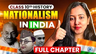 NATIONALISM IN INDIA Full Chapter  Class 10 History  Shubham Pathak socialscience class10 [upl. by Lamdin]