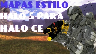 MAPAS CON BOTS ESTILO HALO 5 PARA HALO CE [upl. by Brannon524]