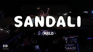 mrld  Sandali lyrics [upl. by Fridell]