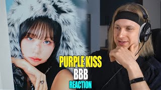 PURPLE KISS BBB  reaction  Проф звукорежиссер смотрит [upl. by Enoob]