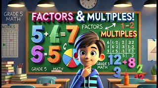 Mastering Factors amp Multiples for Grade 5  Properties Factor Pairs amp Perfect Numbers Explained [upl. by Enahsed]