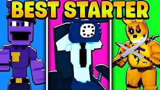 WHICH IS THE BEST STARTER UNIT Five Nights TD [upl. by Andriette401]