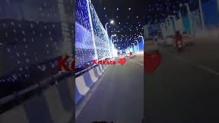 Amar sohor kolkata ❤️kolkata nightview viralshort viralvideo [upl. by Wasserman]