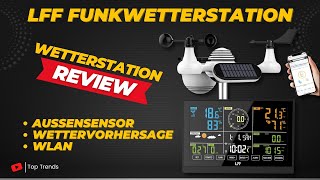 LFF Funkwetterstation mit Außensensor Review [upl. by Enelyt]