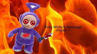 Tinky winky’s rampage old 1982 ￼ audio tape from ￼ blockytubbies RP Roblox ￼ chapter 1 [upl. by Marzi153]