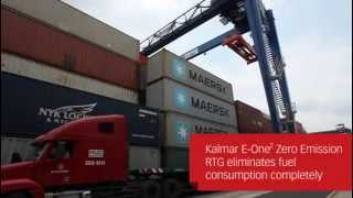 Kalmar EOne2 RTGs 1531 loop [upl. by Valeria]