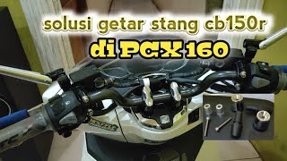 PCX 160 pake stang cb150r getar [upl. by Airb]