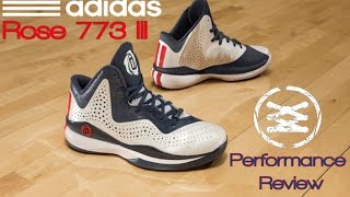 adidas Rose 773 III  Performance Review [upl. by Fritts]