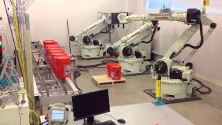 Mechatronic Engineering Senior Capstone Project  Kawasaki Robot Palletizing [upl. by Macswan116]