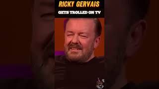 Ricky Gervais gets trolled on TV  Hilarious Viral Video [upl. by Goldenberg]