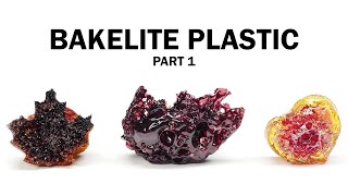 Making bakelite plastic Part 1 [upl. by Dionisio288]