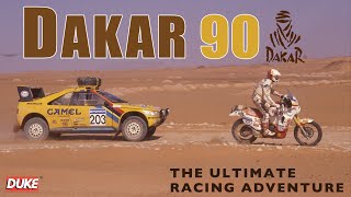 The 1990 ParisDakar Rally [upl. by Einahpets]