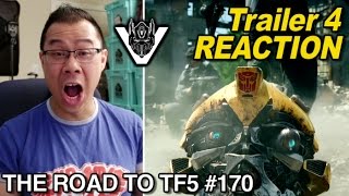 REACTION to Transformers The Last Knight International Trailer  THE ROAD TO TF5 170 [upl. by Hillyer]