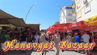 🇹🇷 Antalya Manavgat Bazaar Tour  Best Replica Shopping 2024 bazaar manavgat replica [upl. by Luigi652]