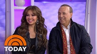 Tommy Mottola And Thalia Team Up For ’15 A Quinceanera Story’  TODAY [upl. by Antonin136]