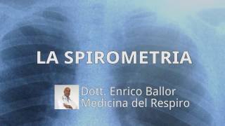 La spirometria o esame spirometrico [upl. by Anatol]